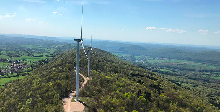 Parc éolien de Rougemont-Beaume - Velocita