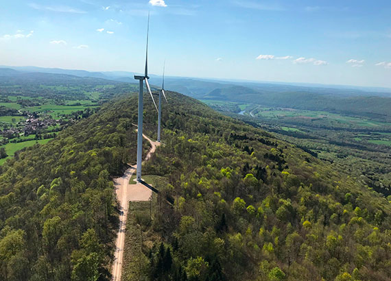 Parc éolien de Rougemont-Beaume - Velocita