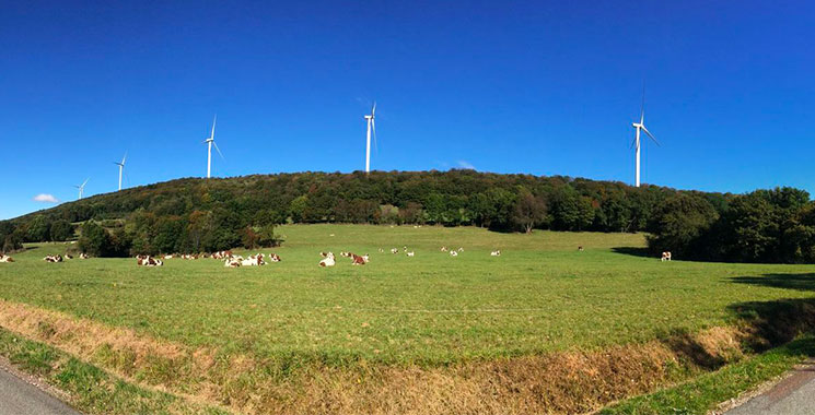 Parc éolien de Lomont Vellerot