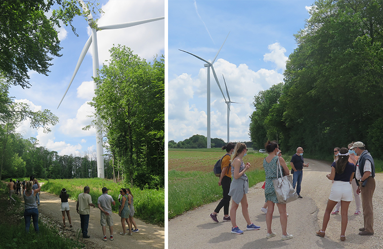 Visite parc éolien