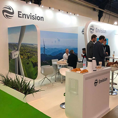 stand Envision au colloque national éolien